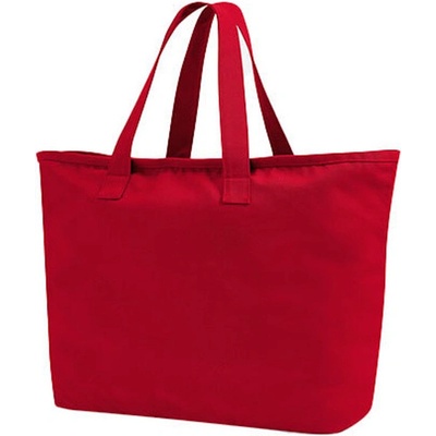 Westford Mill Veľká plátená taška WM606 Scarlet Red 47 x 40 x 17 cm