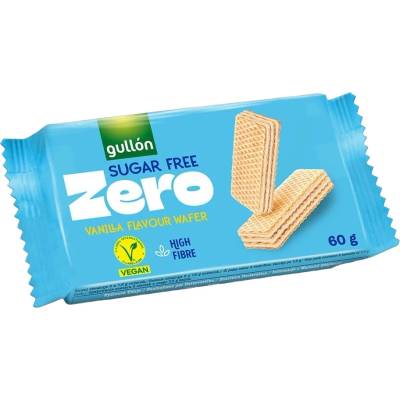 Vanilkové oblátky plnené krémom s príchuťou vanilky, bez cukru, so sladidlami, 60 g