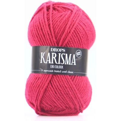 Drops Karisma Uni 48 vínová