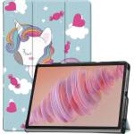 Techsuit Калъф за Lenovo Tab Plus - FoldPro - Unicorn