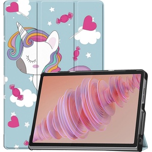 Techsuit Калъф за Lenovo Tab Plus - FoldPro - Unicorn