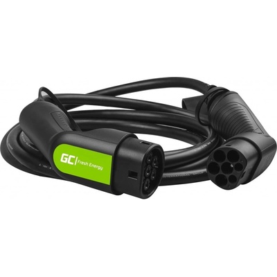 Green Cell EV09 electric vehicle charging cable Черен Тип 2 1 5 м (EV09)