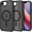 Spigen iPhone 16e SPIGEN CRYSTAL HYBRID Силиконов удароустойчив протектор за телефон, MagSafe, ЧЕРЕН ACS09175 (ACS09175)