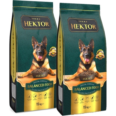 Hektor balanced Adult 2 x 15 kg