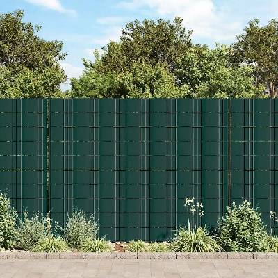 KRYTY NA OPLOCENÍ 4 KS PVC 35X0,19 M ZELENÁ MAT