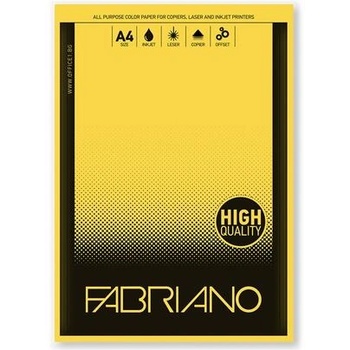 Image 1 of Fabriano Копирен картон, A4, 160 g/m2, жълт, 50 листа