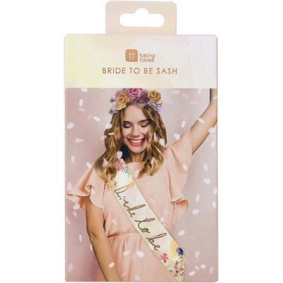 Talking Tables Šerpa na rozlučku se svobodou Bride to Be, multi barva – Zboží Dáma