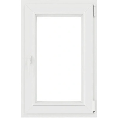 ARON Plastové okno 2.0 OS1 RAL9006/bílá 60x90 cm P