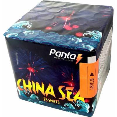 Kompaktný ohňostroj CHINA SEA 25 rán 20 mm