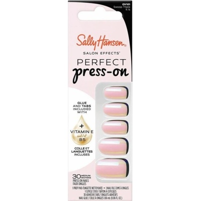 Sally Hansen Salon Effects Perfect Press On samolepicí umělé nehty Swoop There It Is 30 ks