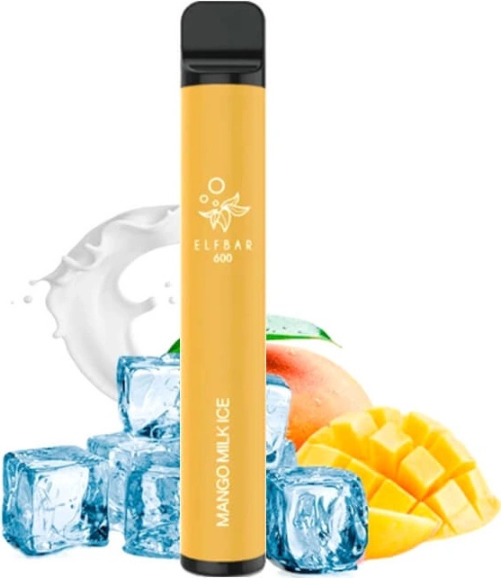 Elf Bar 600 Mango Milk Ice 20 mg 600 poťahov 1 ks