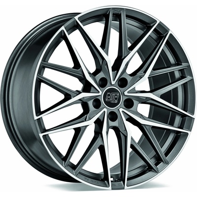 MSW 50 8x19 5x112 ET27 gunmetal polished