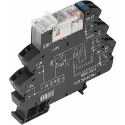 Weidmüller TRZ 24-230VUC 2CO AU vazební relé 24 V DC/AC, 230 V DC/AC 8 A 2 přepínací kontakty 10 ks