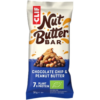 CLIF Bio Nut Butter Bar Chocolate Chip & Peanut Butter - 50 г
