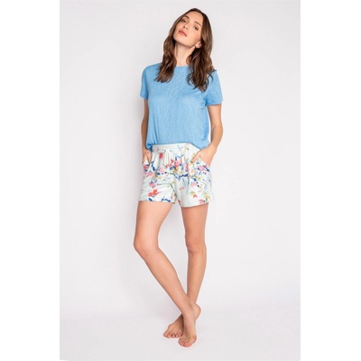 PJ Salvage Поларени къси панталони PJ Salvage Women's Fleece Jogger Shorts - Lantikblau