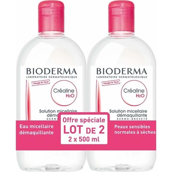 Bioderma Sensibio H2O micelární voda 2 x 500 ml dárková sada