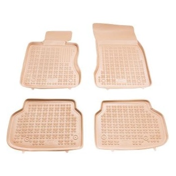 Rezaw-Plast Гумени стелки за bmw 7 Серия f01 (2008-2015) - къса база - тип леген - бежови