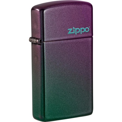 Zippo Slim Iridescent Logo 26962