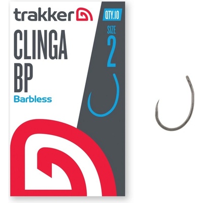 Trakker Clinga BP Hooks Barbless vel.2 10 ks