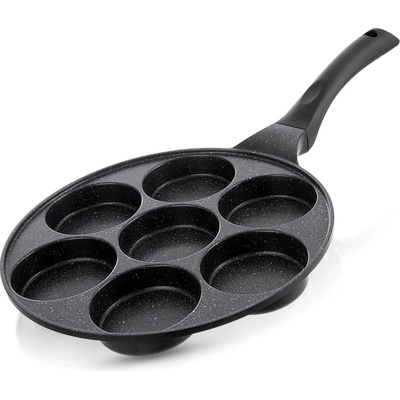 Pánev GRANDE volská oka/lívance pr. 27 cm 7 sekcí hluboká