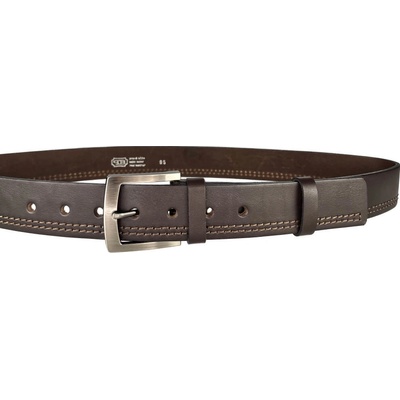 Penny Belts kožený opasek 25-9-40 hnědý