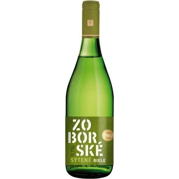 Nitra Zoborské sýtené víno suché biele 0,75 l