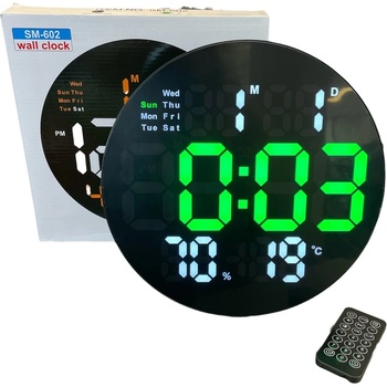 Foxgood Настолен стенен цифров часовник sm-602 (3304-602)