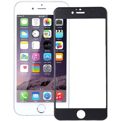 HAWEEL-супер здраво огледално 25D9H закалено стъкло (Tempered Glass) за Apple iPhone 6 Plus/ 6S Plus-0.26мм-черно (1930)
