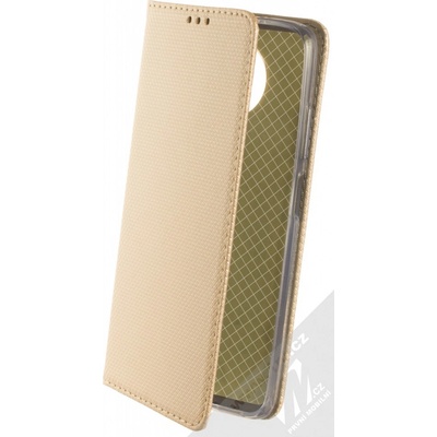 Pouzdro Sligo Smart Magnet Xiaomi RedMi NOTE 9T 5G zlaté