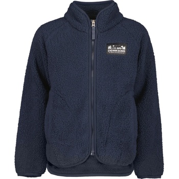 Didriksons Детско поларено яке Didriksons Kid's Gibbs Full-Zip 2 Fleece jacket - Navy II - размер 100 (703-4600-0813)