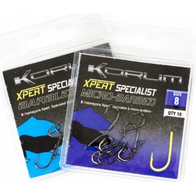 Korum Xpert Specialist Hooks Barbed veľ.16 10 ks