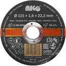 Magg Řezný kotouč 115 x 1,6 x 22,2 mm RN11516