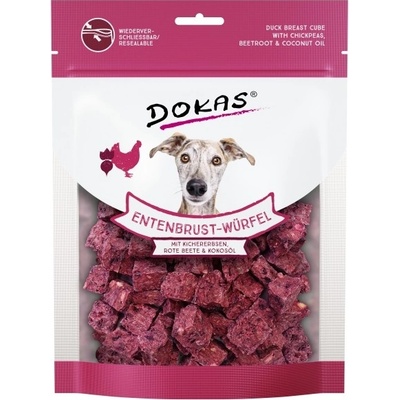 Dokas Kačacie kocky s cícerom a červenou repou 150 g