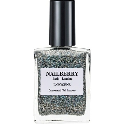 Nailberry Nehty Lak-na-nehtyL'OxygénéLak na nehty s obsahem kyslíku Vrchní nátěr s jemnými třpytkami 15 ml (36 133,00 Kč / 1 l)