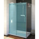 SAPHO Dragon - Странична стена 100 см, Coated Glass, хром/прозрачно стъкло GD7210 (GD7210)