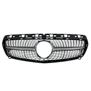  Решетка Mercedes W176 A-Class (2013-2015) - Diamond look, черна с хром лайсни (PX-ZW-329)