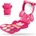 Pupa HAPPY BEAR 010280A002 Fuchsia грим палитра за лице очи и устни