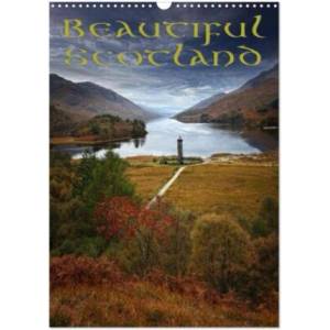 Calvendo Beautiful Scotland / UK-Version (Wall Calendar 2026 DIN A3 portrait), CALVENDO 12 Month Wall Calendar | Calvendo, Martina Cross