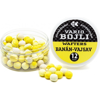 NOVÁK FEEDER Vario Boilies Banán N-Butyric 12mm 30g