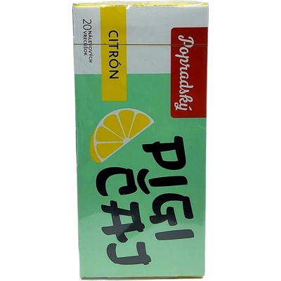 Popradský Pigi čaj citrón 30 g