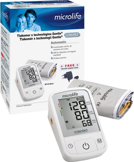 Microlife BP A2 Basic + adaptér