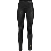 Dámske športové legíny JOHAUG, PREMIUM PRINT TIGHTS Čierna,Biela