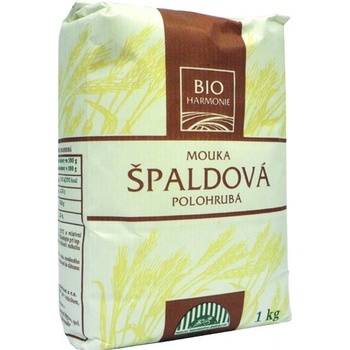 Bioharmonie Špaldová mouka bílá polohrubá 1kg