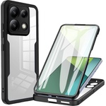 Techsuit Калъф за Xiaomi Redmi Note 13 Pro 5G / Poco X6 + Cover - ColorVerse 360 Series - Черен