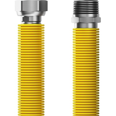 Merabell Gas Flexi Pripojovacia hadica, vonkajší R1/2" × vnútorný G1/2", 30 – 60 cm, M0040