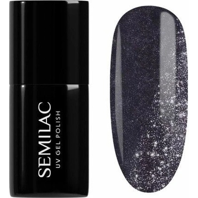 Semilac gél lak 399 Dark & Spark 7ml Modrá