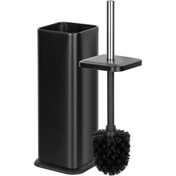 Teesa TSA0404 Černá plastová WC štětka