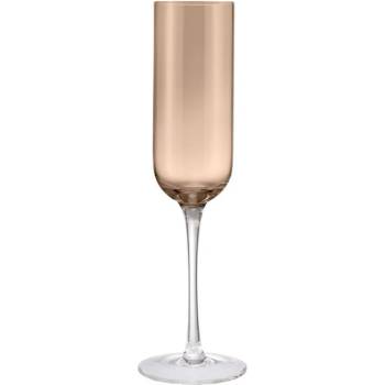 BLOMUS К-т от 4 бр чаши за шампанско FUUMI, 220 мл - цвят опушено кафяво (Coffee) (BLOMUS-64536)