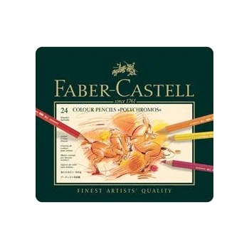 Image 1 of Faber-Castell Цветни моливи Polychromos 24 цвята