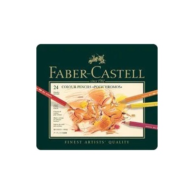 Faber-Castell Цветни моливи Polychromos 24 цвята